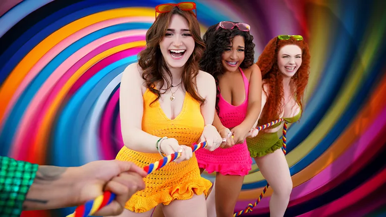 BFFs Day Sex Games (Brina, Lil Bet & Megan’s Debut) - BFFS